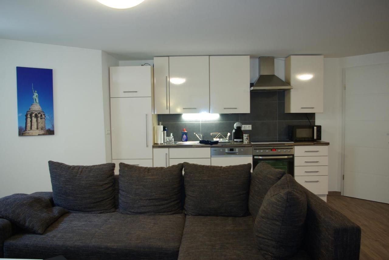 Ferienwohnung Am Hermann Detmold Ngoại thất bức ảnh